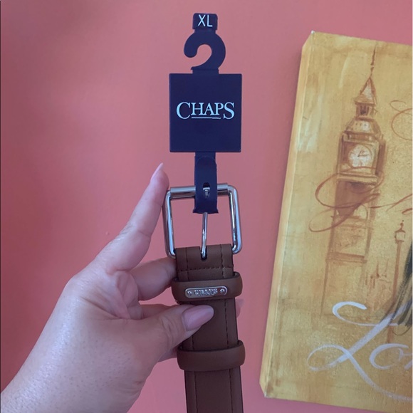 Men’s Chaps Tan Belt. NWT. XL - Picture 4 of 7
